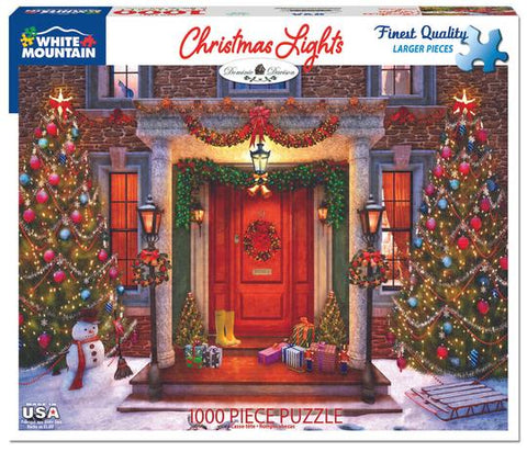 1000 pc Puzzle - Christmas Lights