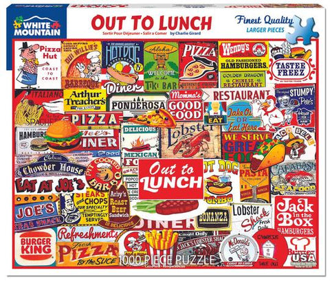 1000 pc Puzzle - Out to Lunch