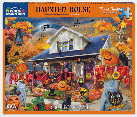 1000 pc Puzzle - Haunted House