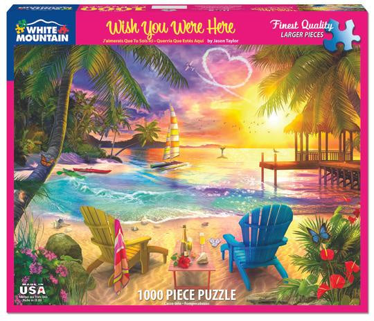1000 pc Puzzle - Wish You Were Here