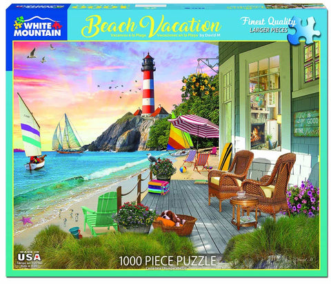 1000 pc Puzzle - Beach Vacation