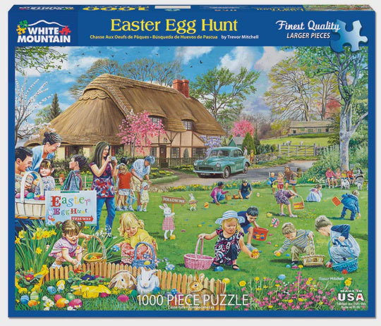 1000 pc Puzzle - Easter Egg Hunt