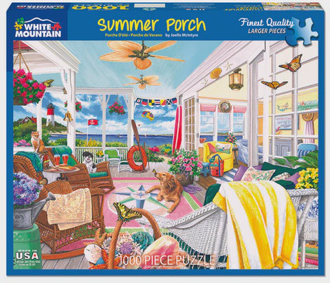 1000 pc Puzzle - Summer Porch