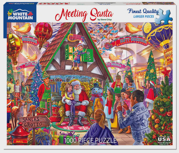 1000 pc Puzzle - Meeting Santa