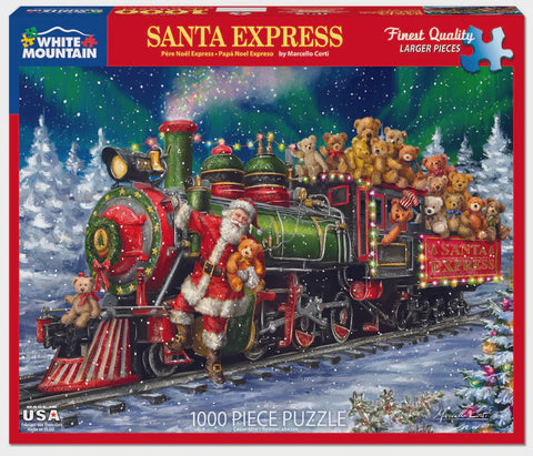 1000 pc Puzzle - Santa Express