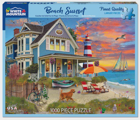 1000 pc Puzzle - Beach Sunset