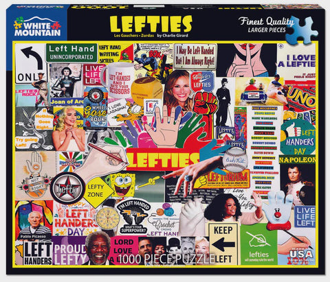 1000 pc Puzzle - Lefties