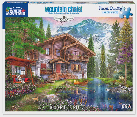 1000 pc Puzzle - Mountain Chalet