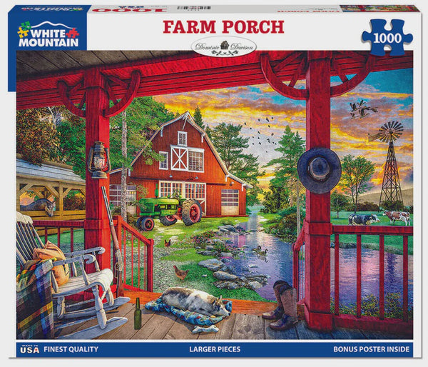 1000 pc Puzzle - Farm Porch