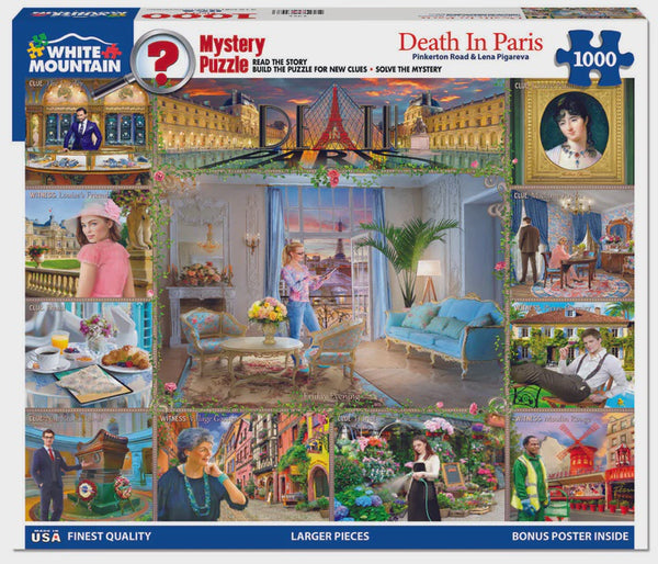 1000 pc Puzzle -Death in Paris