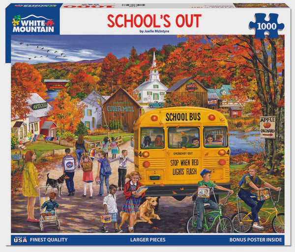1000 pc Puzzle - Schools Out