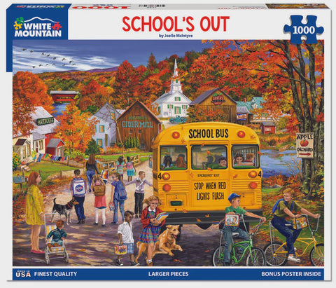 1000 pc Puzzle - Schools Out