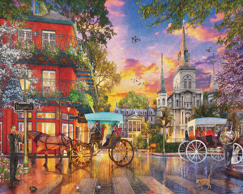 1000 pc. Puzzle-Sunset in New Orleans