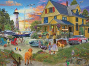 500 Piece Puzzle-My Yellow Beach House