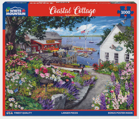1000 pc Puzzle Coastal Cottage