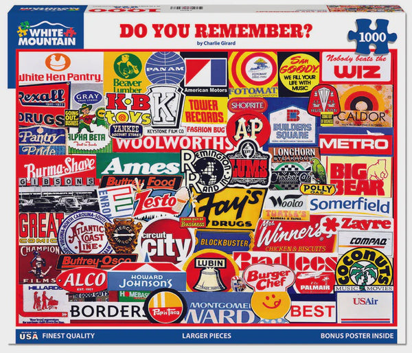 1000 pc Puzzle Do You Remember