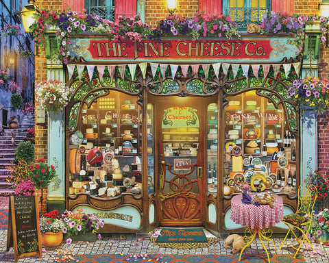 1000 pc. Puzzle-Wine & Cheese Shop