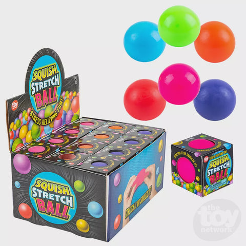 Squish Stretch Ball - Assorted Colors