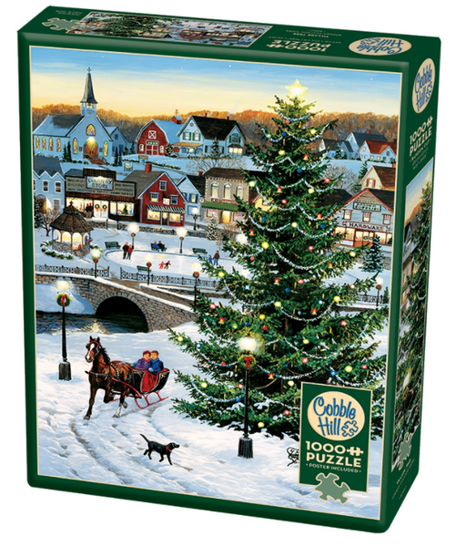 1000 pc Puzzle - Village Tree