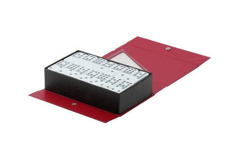 Dominoes - Jumbo White Double Nine