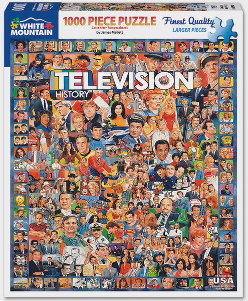 1000 pc Puzzle - Television History