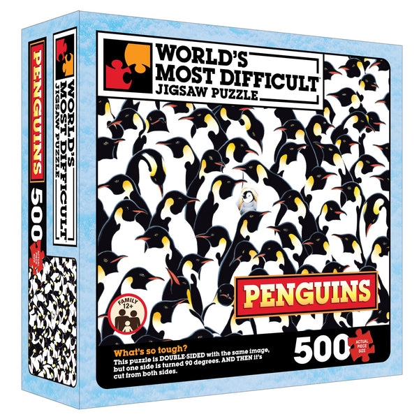 World’s Most Difficult Jigsaw Puzzle Penguins