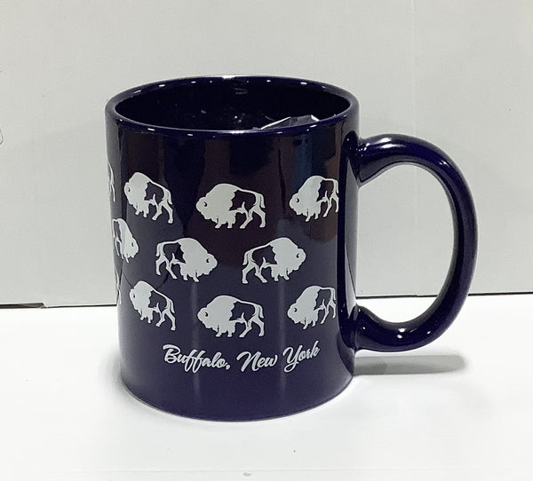 Buffalo Wrapped Mug - Blue