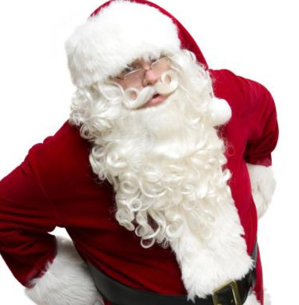 Skin Top Santa Wig, Mustache & Beard