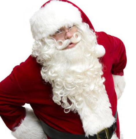 Skin Top Santa Wig, Mustache & Beard