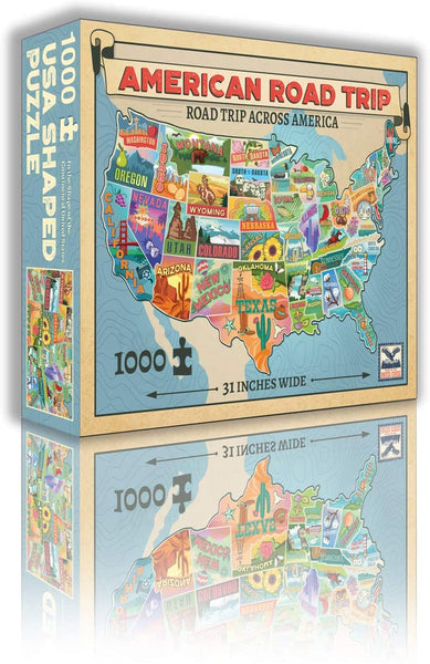 1000 pc Puzzle - American Road Trip