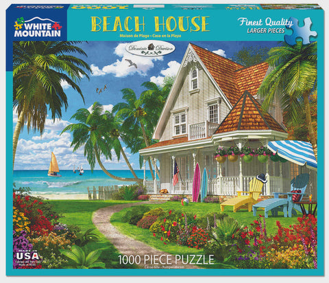 1000 pc Puzzle - Beach House