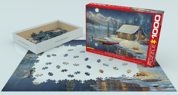 1000 pc Jigsaw Puzzle - A Cozy Christmas