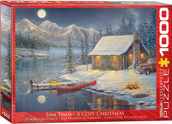 1000 pc Jigsaw Puzzle - A Cozy Christmas