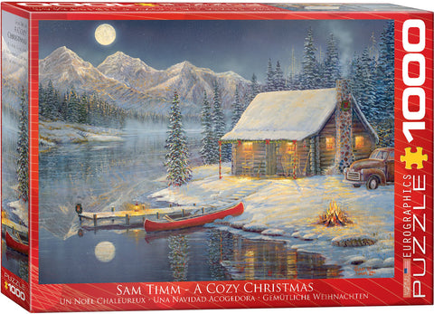 1000 pc Jigsaw Puzzle - A Cozy Christmas