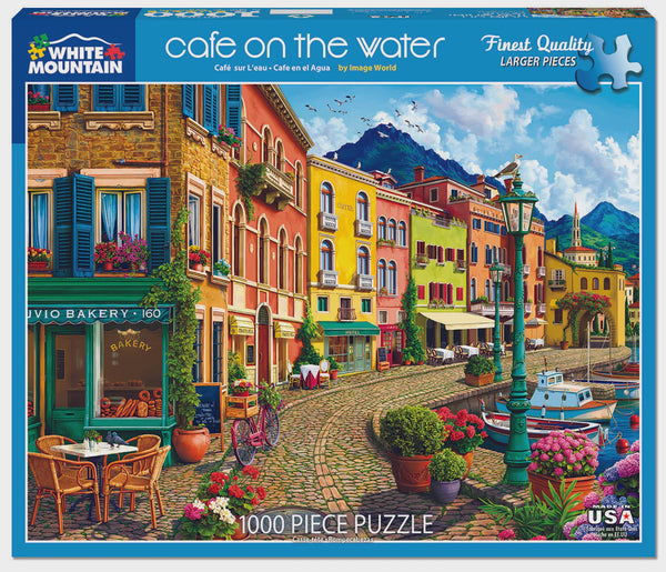 1000 pc Puzzle - Cafe on The Water