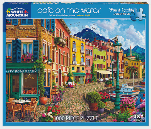 1000 pc Puzzle - Cafe on The Water