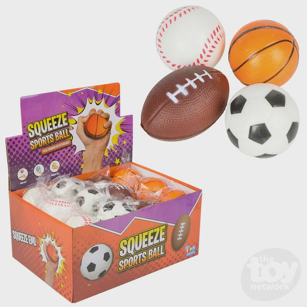 Stress Squeeze Sports Ball