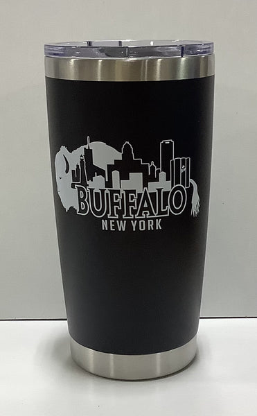 Buffalo NY Tumbler - Black