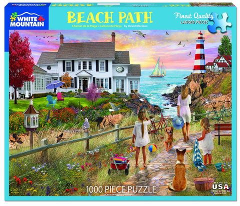 1000 pc Puzzle - Beach Path