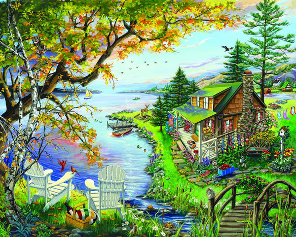 1000 pc Puzzle — By the Lake
