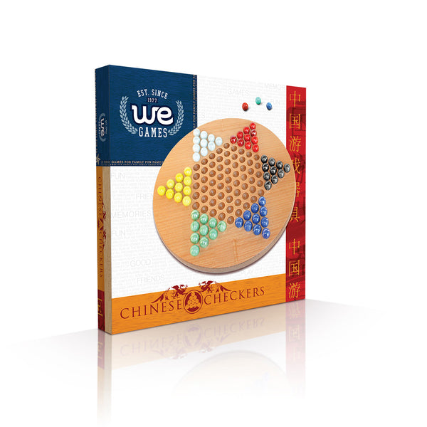 Solid Wood Chinese Checkers