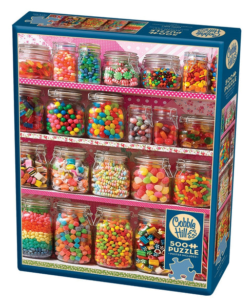 500 Piece Jigsaw Puzzle  Candy Shelf