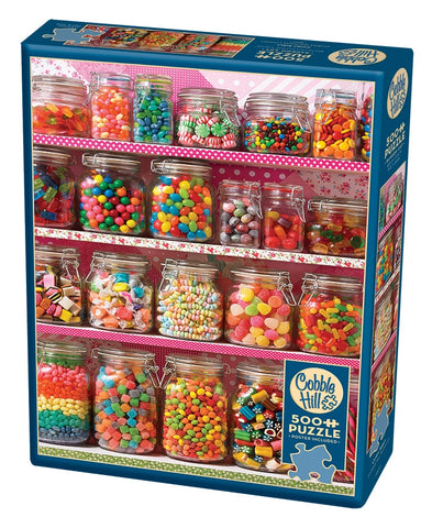 500 Piece Jigsaw Puzzle  Candy Shelf