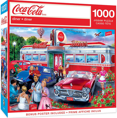 1000 pc Puzzle - Diner