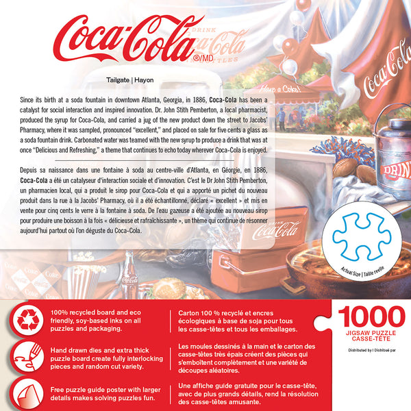 1000 Piece Jigsaw Puzzle -  Coca-Cola Tailgate