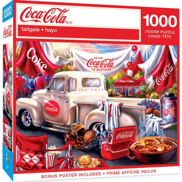 1000 Piece Jigsaw Puzzle -  Coca-Cola Tailgate