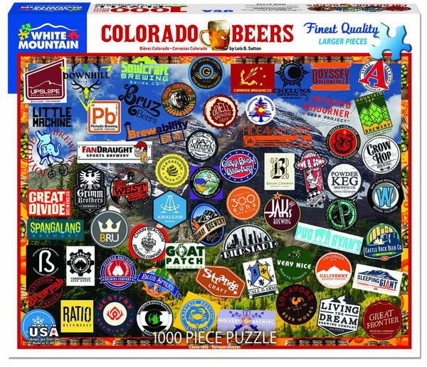 1000 pc Puzzle - Colorado Craft Beer
