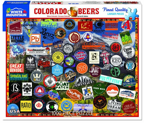 1000 pc Puzzle - Colorado Craft Beer