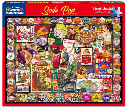 1000 pc Puzzle - Soda Pop