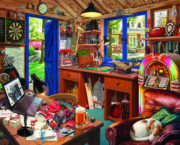 1000 piece Puzzle - Dad's Hideaway